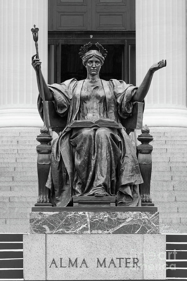 Columbia's Alma Mater statue used as the source image